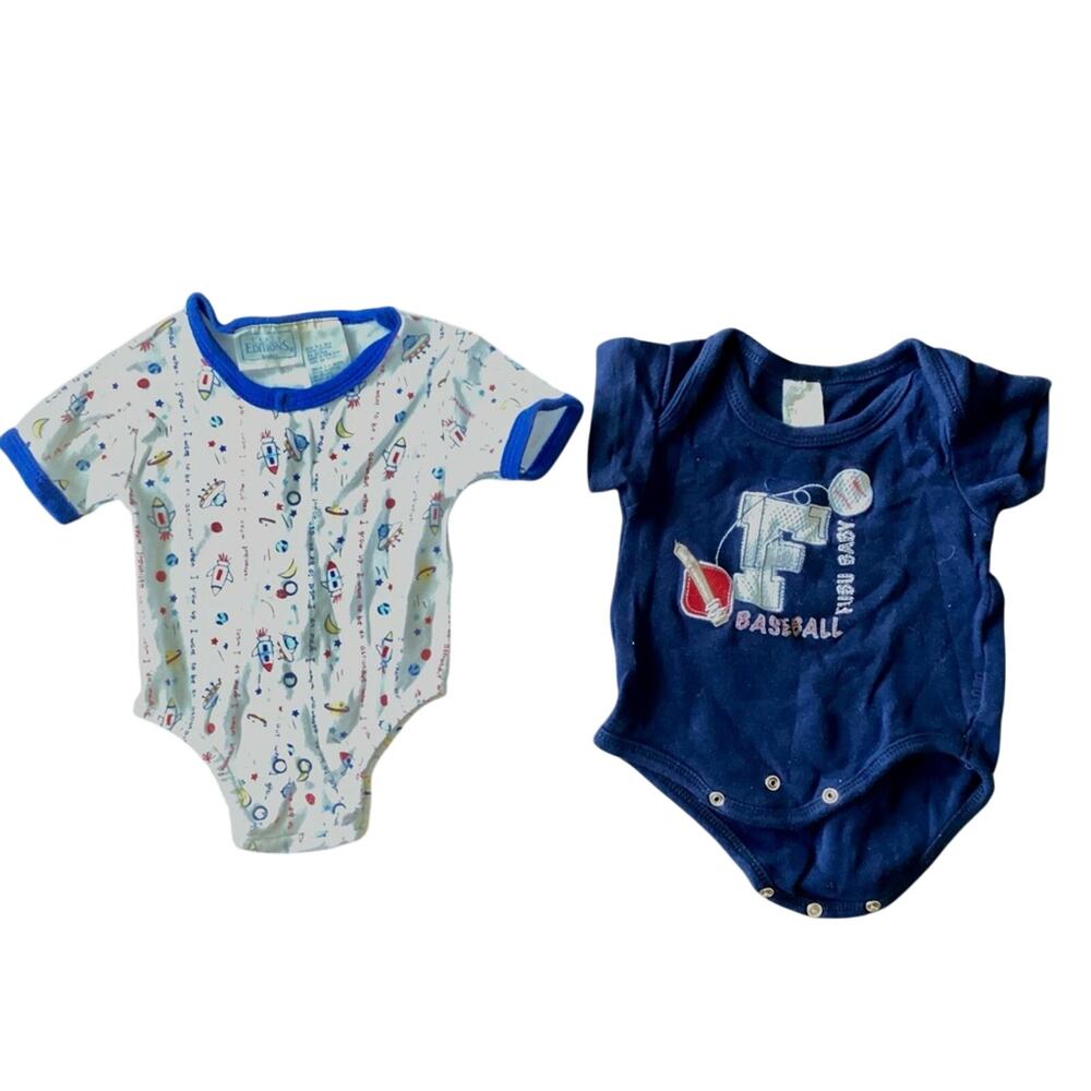 Set of 2 Baby Onesies